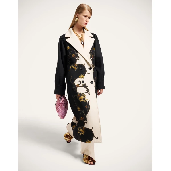 La DoubleJ Victoria Coat in Buttercup Black | Coats | Coveti