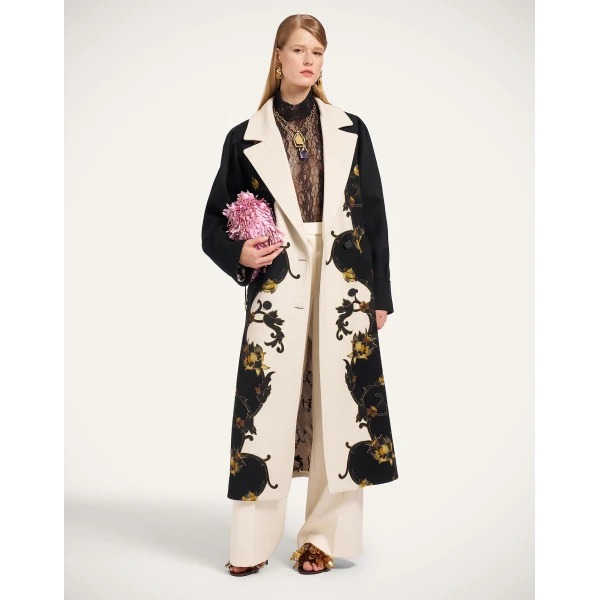 La DoubleJ Victoria Coat in Buttercup Black | Coats | Coveti