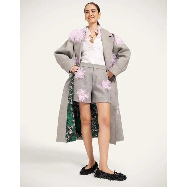 La DoubleJ Victoria Coat in Grey | Coats | Coveti