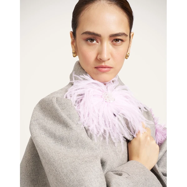 La DoubleJ Victoria Coat in Grey | Coats | Coveti