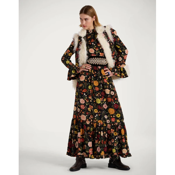 La DoubleJ Visconti Dress in Botticelli Black, view 2