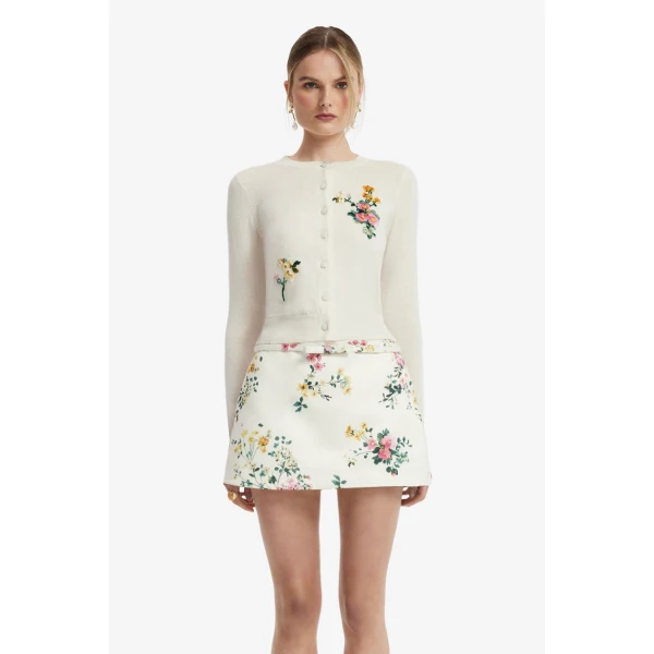 Claire Embellished Knit Cardigan