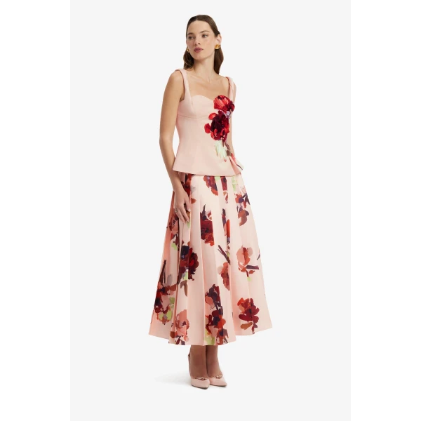 Reverie Print in Nectar