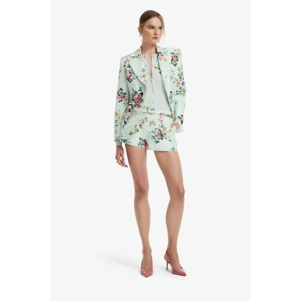 Posy Print in Mint