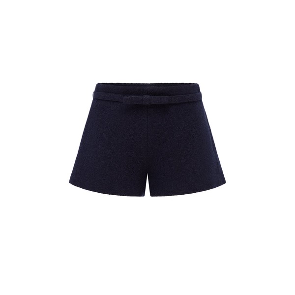 Olivianne Tweed Shorts in Midnight