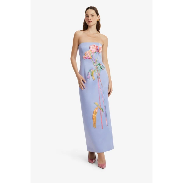 Rose in Periwinkle