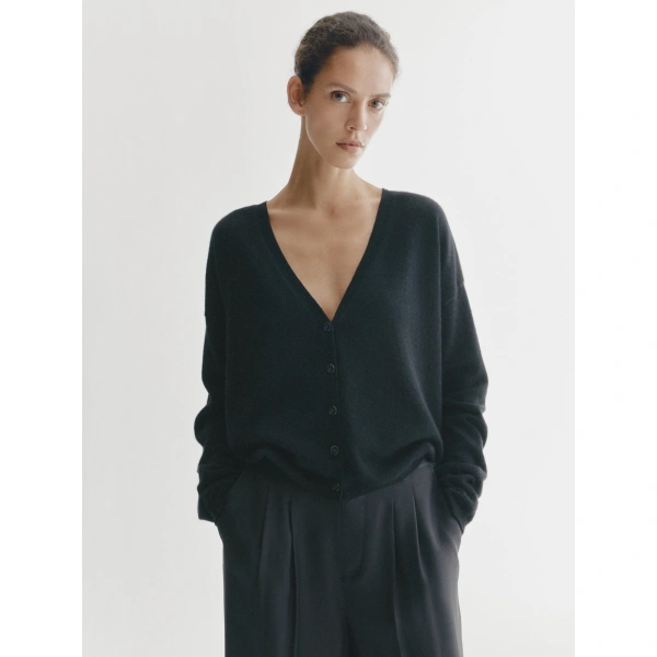 Lisa Yang Abby Cardigan in Black