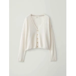Lisa Yang Abby Cardigan in Cream | Cardigans | Coveti