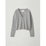 Lisa Yang Abby Cardigan in Dove Grey | Cardigans | Coveti