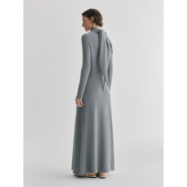 Lisa Yang Adrienne Skirt in Deep Cloud