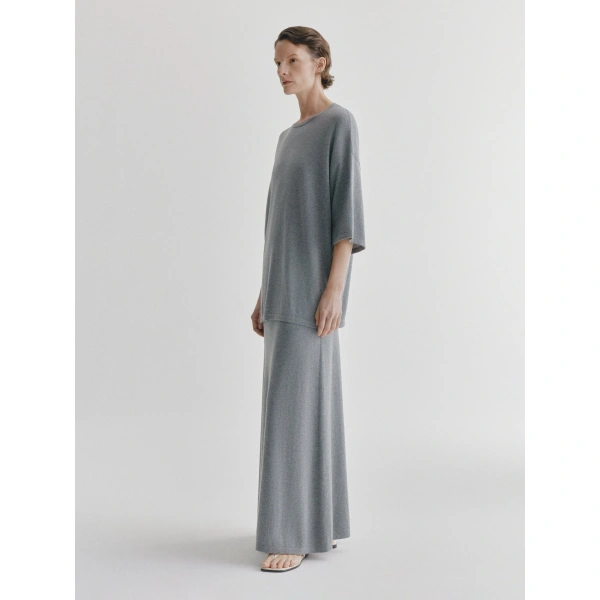 Lisa Yang Agnette Sweater in Deep Cloud