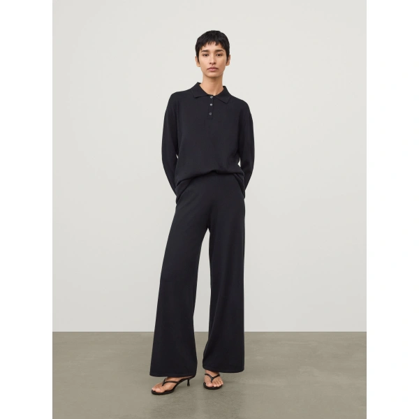 Lisa Yang Aina Trousers in Noir