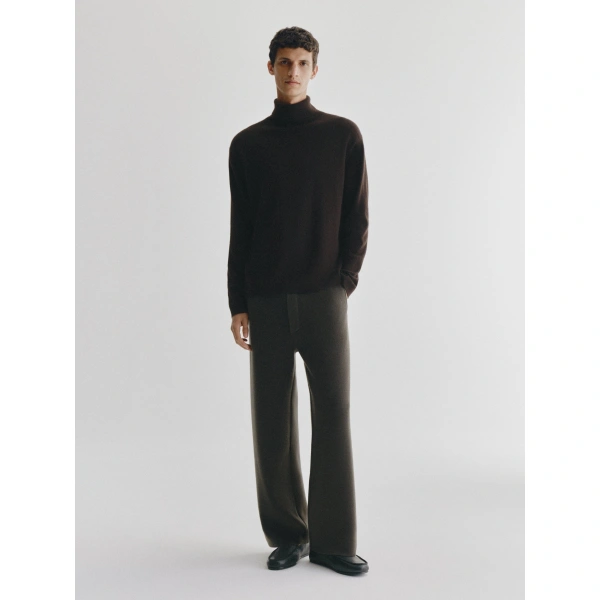 Lisa Yang Aksel Sweater in Dark Oak