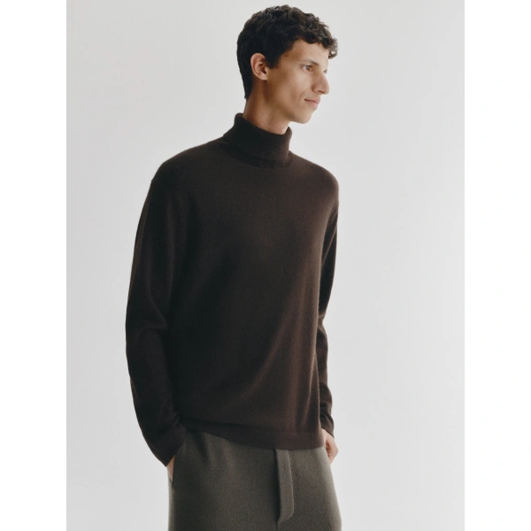 Lisa Yang Aksel Sweater in Dark Oak