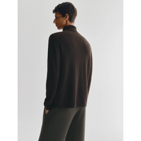 Lisa Yang Aksel Sweater in Dark Oak