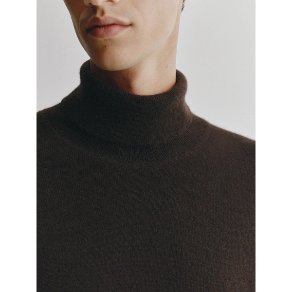 Lisa Yang Aksel Sweater in Dark Oak