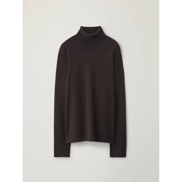 Lisa Yang Aksel Sweater in Dark Oak | Knitwear | Coveti