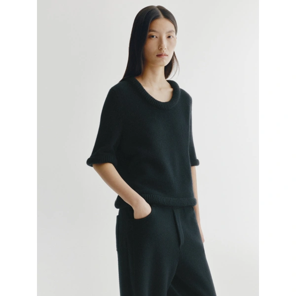 Lisa Yang Alathea Sweater in Black