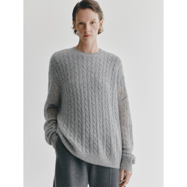 Lisa Yang Amabel Sweater in Cloudy