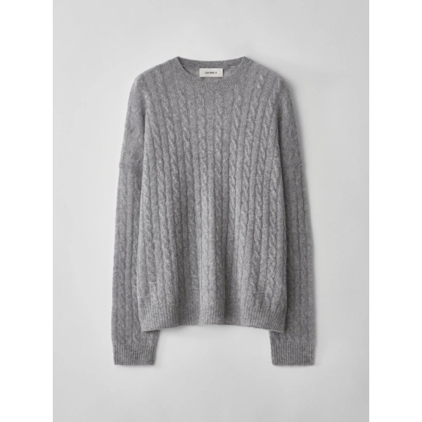 Lisa Yang Amabel Sweater in Cloudy | Cashmere Sweaters | Coveti