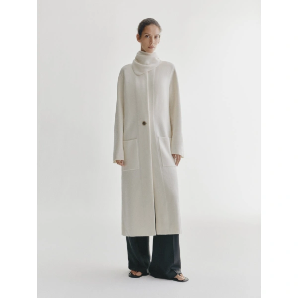 Lisa Yang Amie Coat in Cream