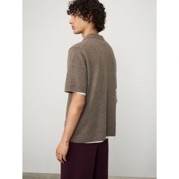 Lisa Yang Angus Shirt in Truffle