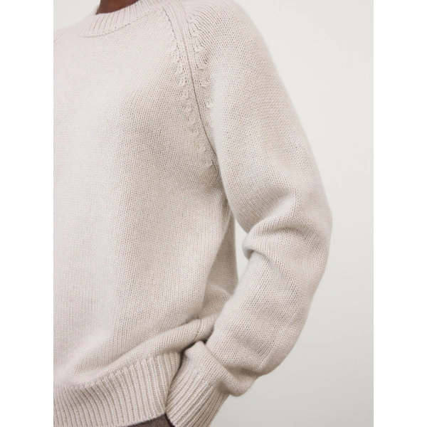 Lisa Yang Anine Sweater in Oyster
