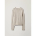 Lisa Yang Anine Sweater in Oyster | Cashmere Sweaters | Coveti
