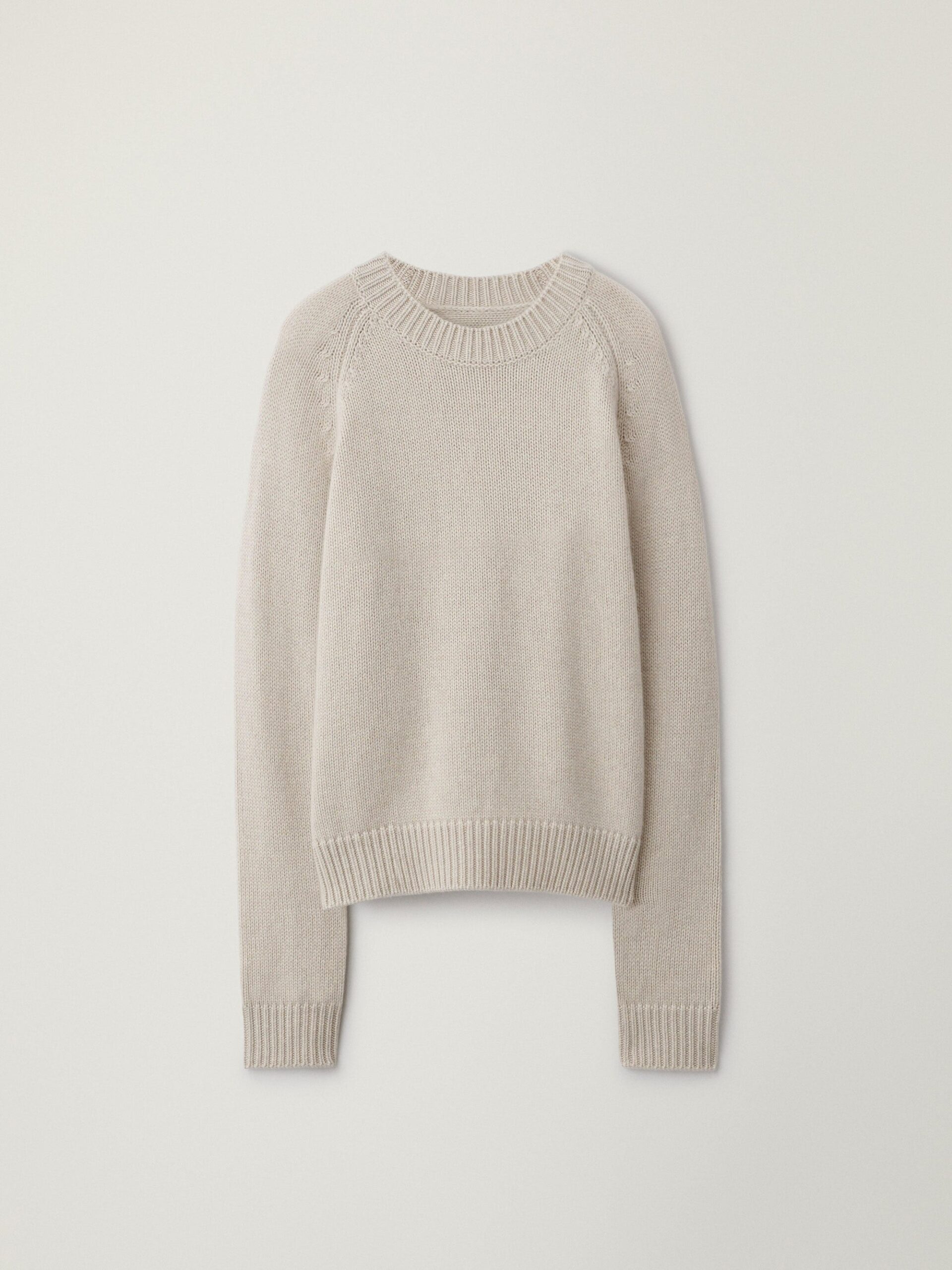 Lisa Yang Anine Sweater in Oyster Lisa Yang Anine Sweater in Oyster | Cashmere Sweaters | Coveti