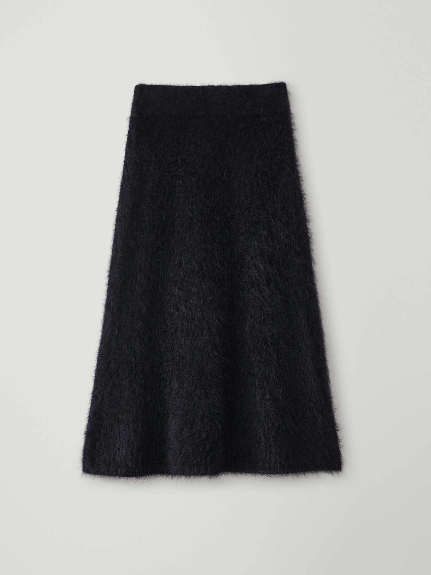 Lisa Yang Asta Skirt in Black Brushed Lisa Yang Asta Skirt in Black Brushed | Skirts | Coveti