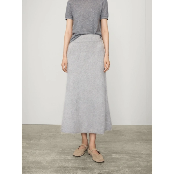 Lisa Yang Asta Skirt in Cloudy Brushed
