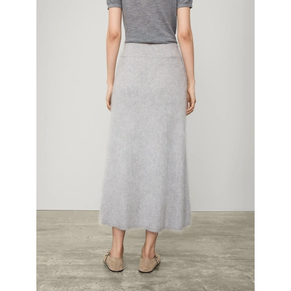 Lisa Yang Asta Skirt in Cloudy Brushed