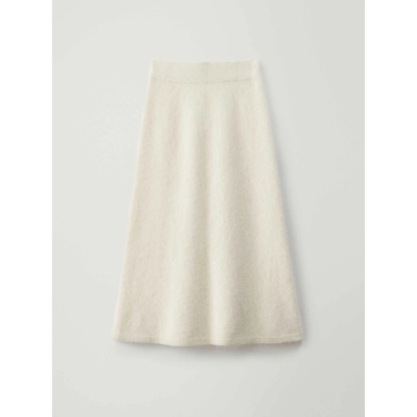 Asta Skirt in Cream Brushed