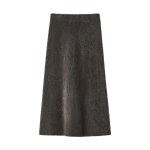 Lisa Yang Asta Skirt in Dark Fern Brushed | Skirts | Coveti