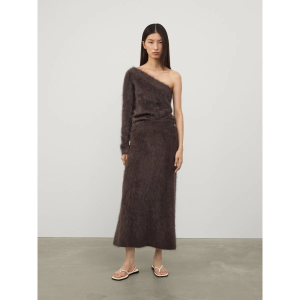 Lisa Yang Asta Skirt in Wood Brushed