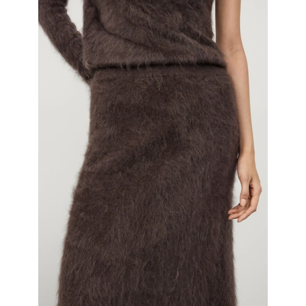 Lisa Yang Asta Skirt in Wood Brushed