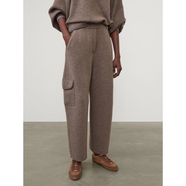 Lisa Yang Azaria Trousers in Truffle