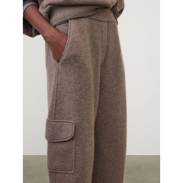 Lisa Yang Azaria Trousers in Truffle