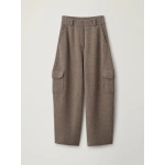 Lisa Yang Azaria Trousers in Truffle | Pants | Coveti