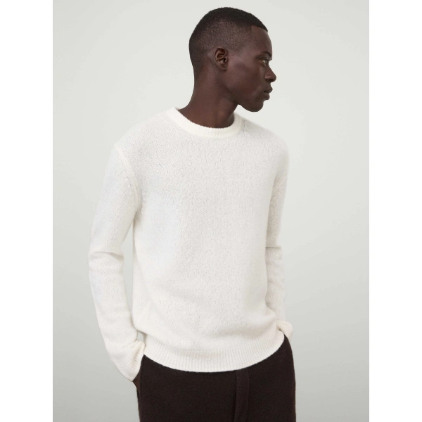Lisa Yang Baxter Sweater in Cream