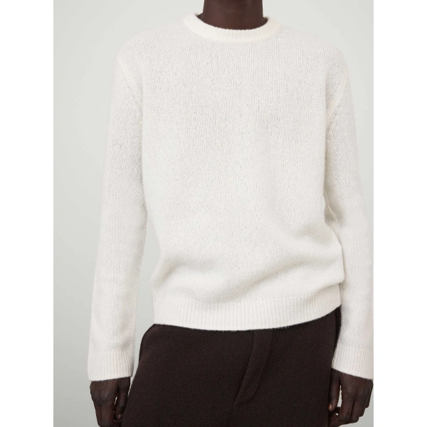 Lisa Yang Baxter Sweater in Cream