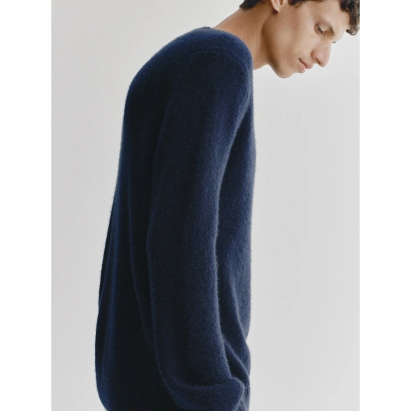 Lisa Yang Baxter Sweater in Navy