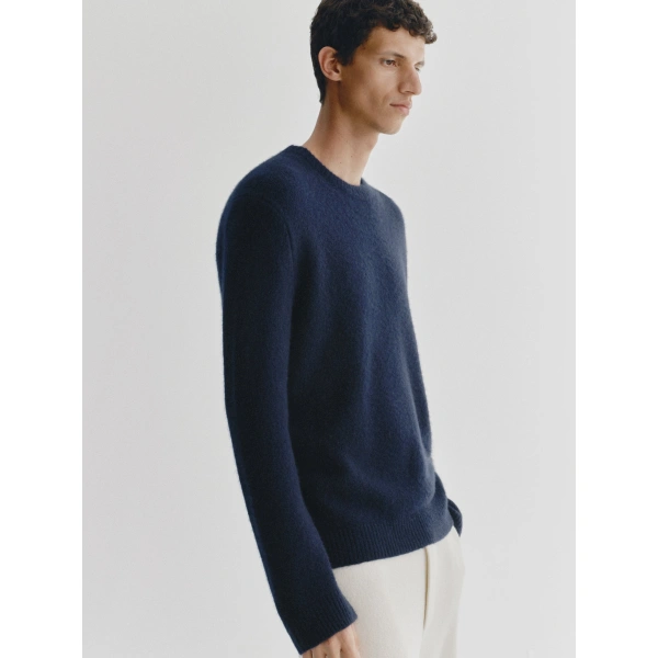 Lisa Yang Baxter Sweater in Navy