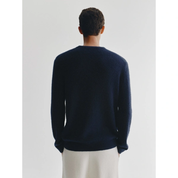 Lisa Yang Baxter Sweater in Navy