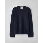 Lisa Yang Baxter Sweater in Navy | Knitwear | Coveti