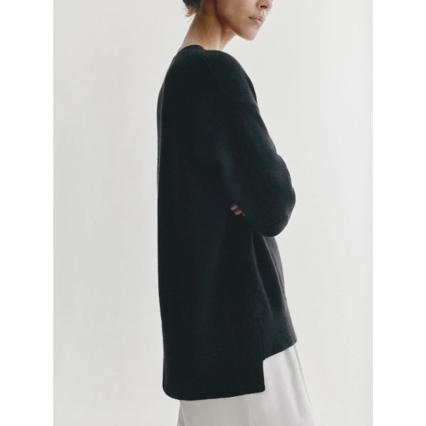 Lisa Yang Camille Sweater in Black