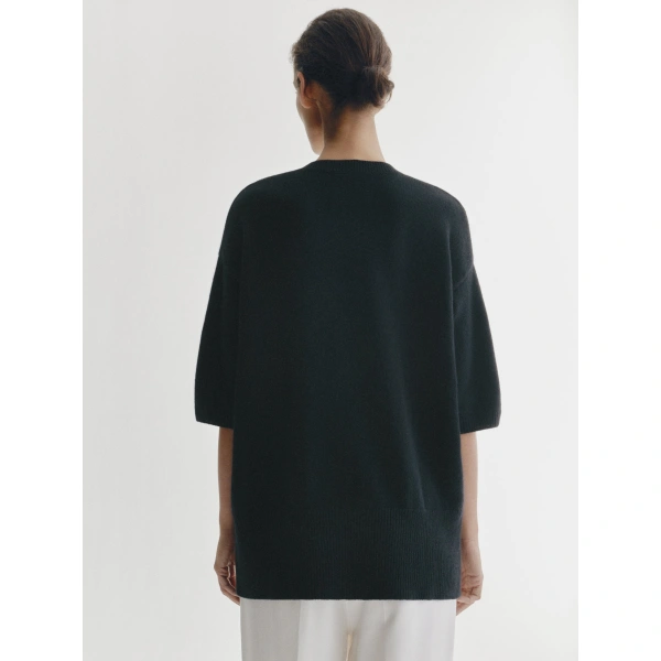 Lisa Yang Camille Sweater in Black