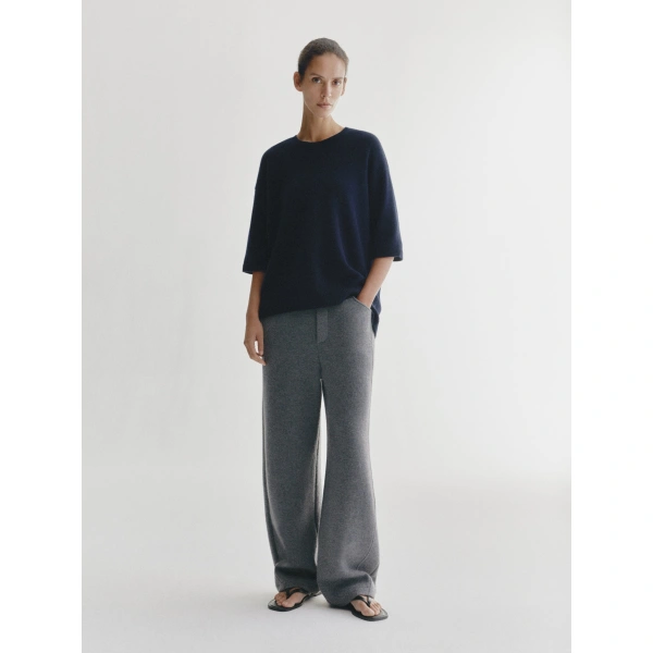 Lisa Yang Camille Sweater in Navy