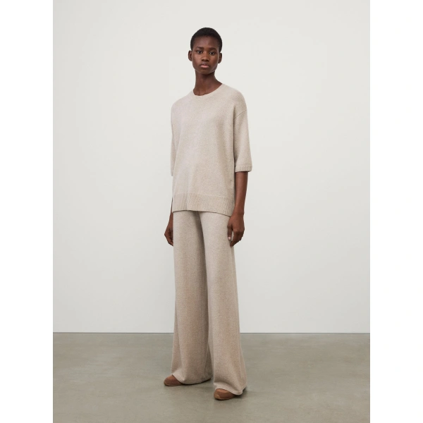 Lisa Yang Camille Sweater in Sand