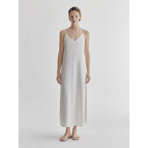 Lisa Yang Camisole Dress in Meringue